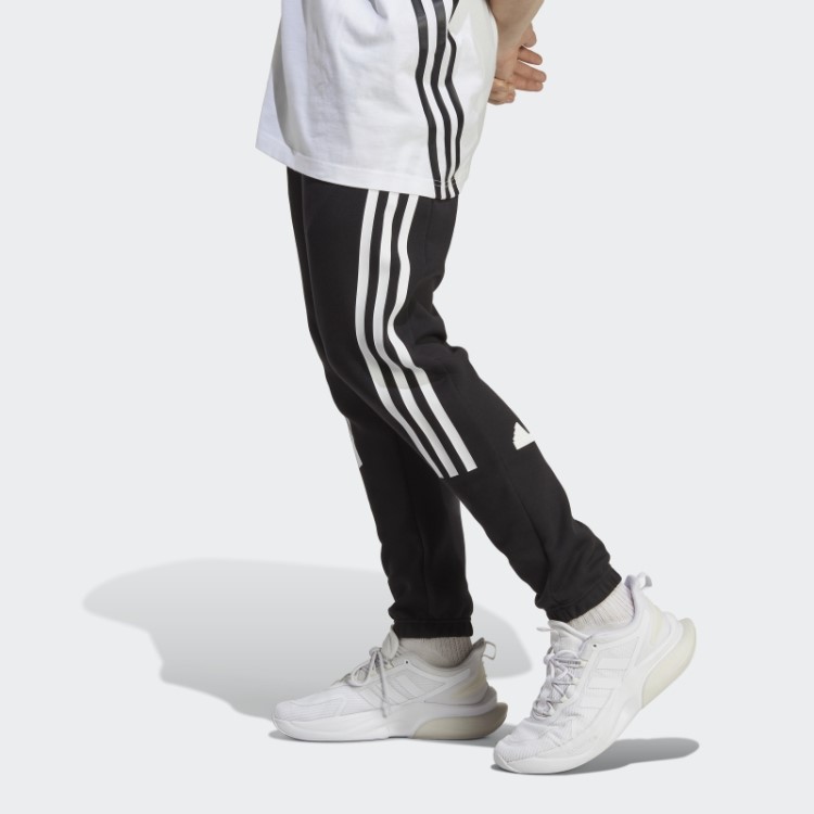 Calça Adidas Future Icons Com As Três Listras Branca