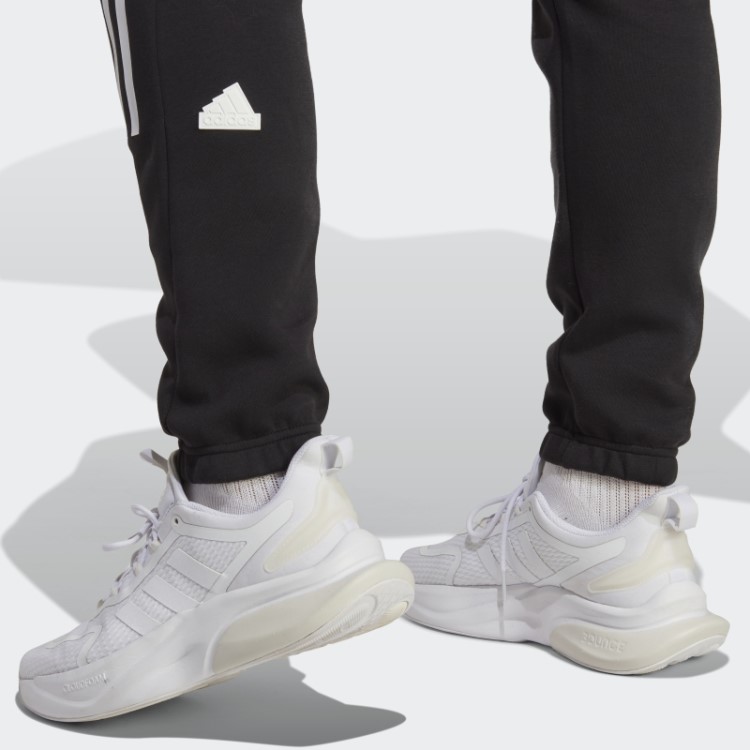 Calça Preta Adidas Future Icons Com As Três Listras