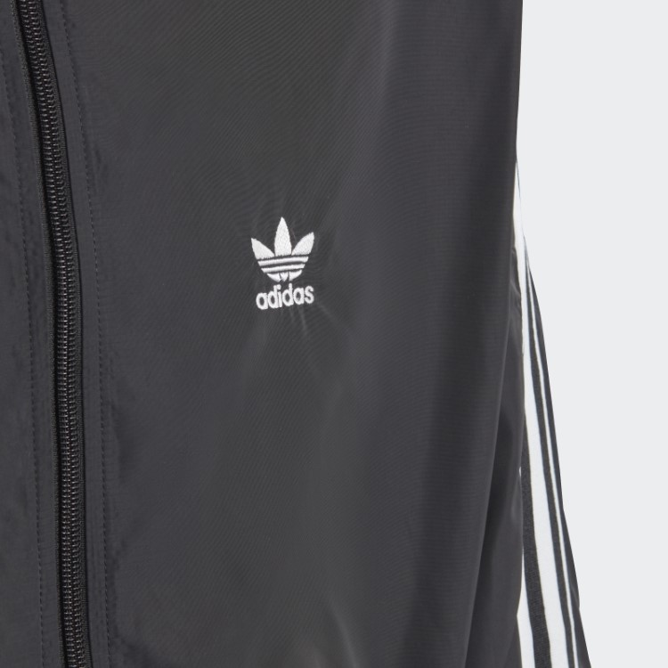 Jaqueta Cropped Preta Adicolor Adidas