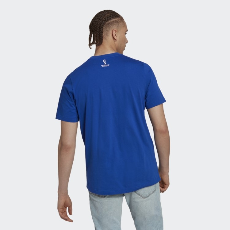 Camiseta Da Copa Do Mundo Da Fifa 2022 Colombia Adidas Azul Royal