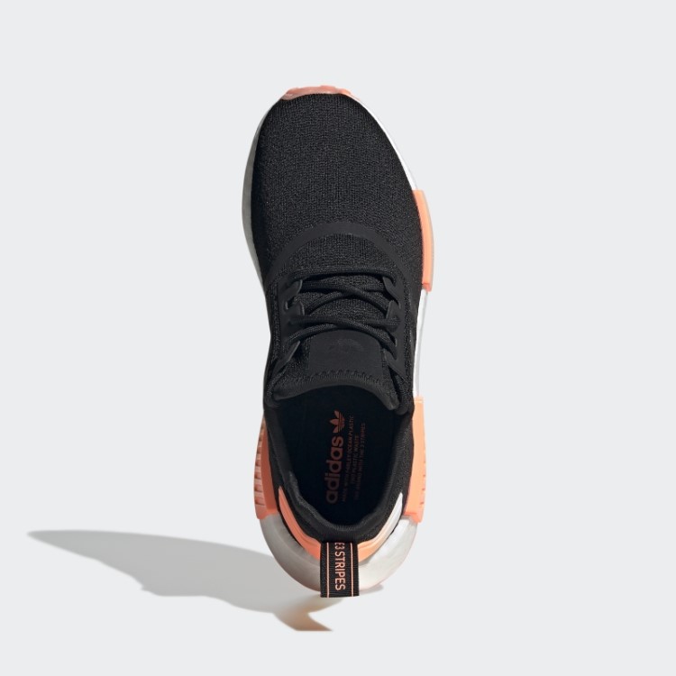 Sapatos Brancos Adidas Nmd-r1 Elegantes