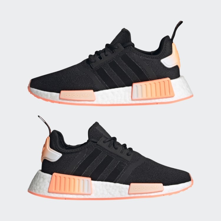 Sapatos Brancos Adidas Nmd-r1 Elegantes