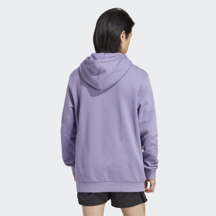 Moletom Com Capuz Adicolor Classics Trefoil Adidas Lilás