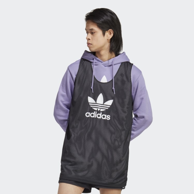 Moletom Com Capuz Adicolor Classics Trefoil Adidas Lilás