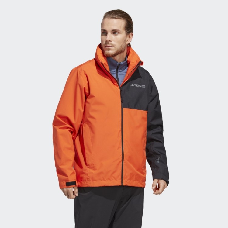 Adidas Terrex Multi Rain.rdy Jaqueta De Chuva De 2 Camadas Moda Laranja