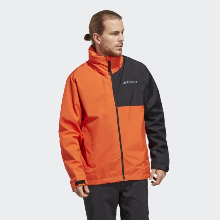 Adidas Terrex Multi Rain.rdy Jaqueta De Chuva De 2 Camadas Moda Laranja