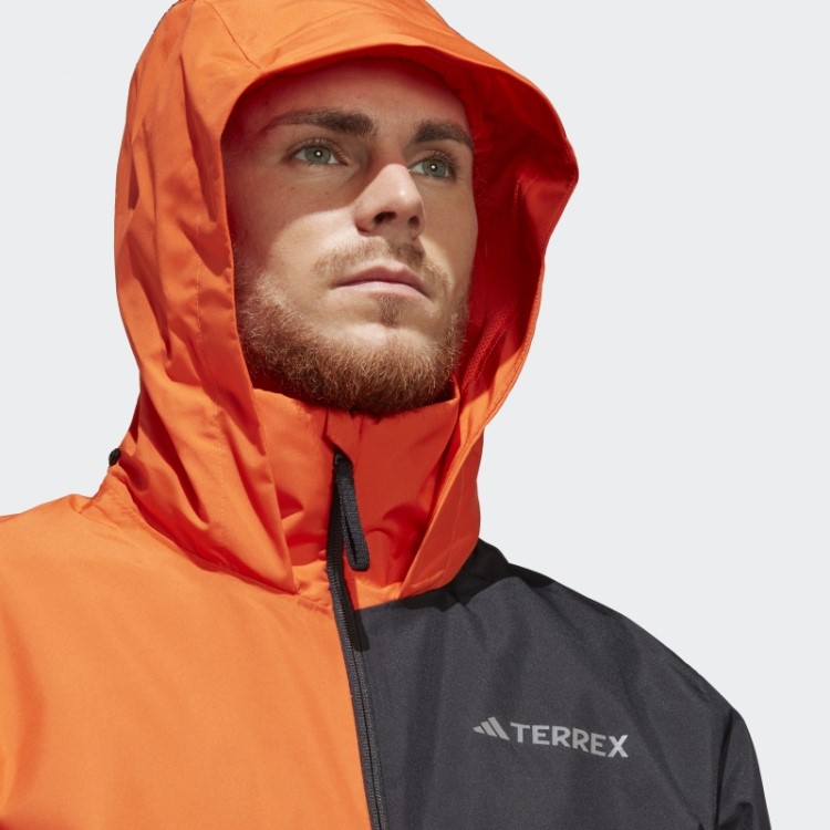 Adidas Terrex Multi Rain.rdy Jaqueta De Chuva De 2 Camadas Moda Laranja
