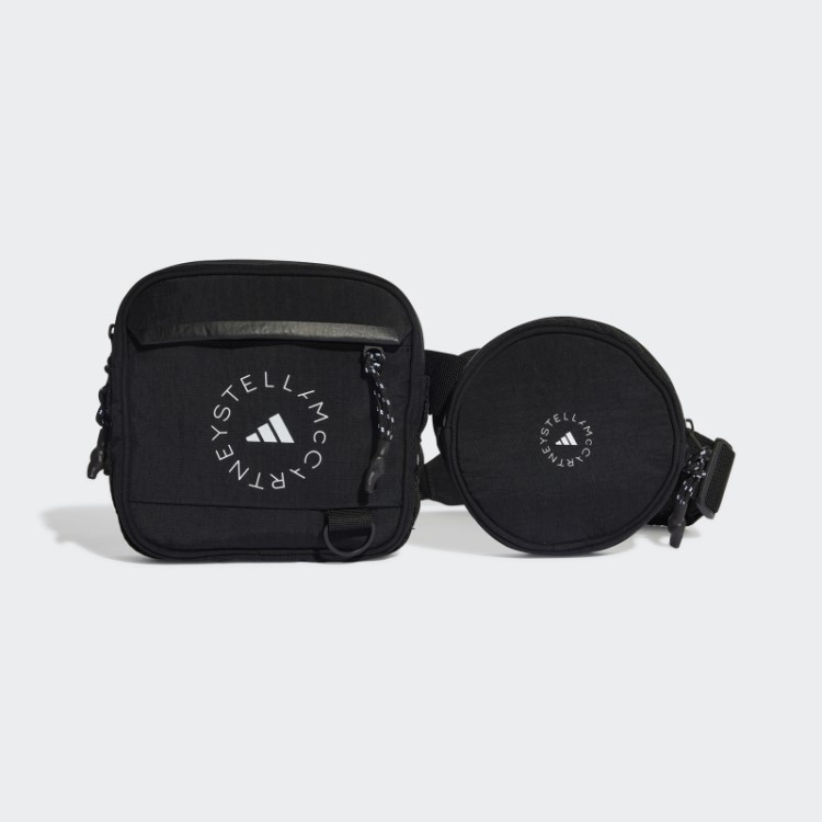 Bolsa De Cintura Preta Adidas By Stella Mccartney