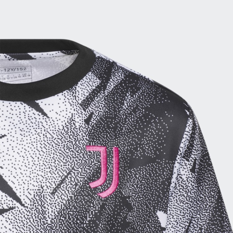 Camisa Pré-jogo Da Juventus Preta Adidas