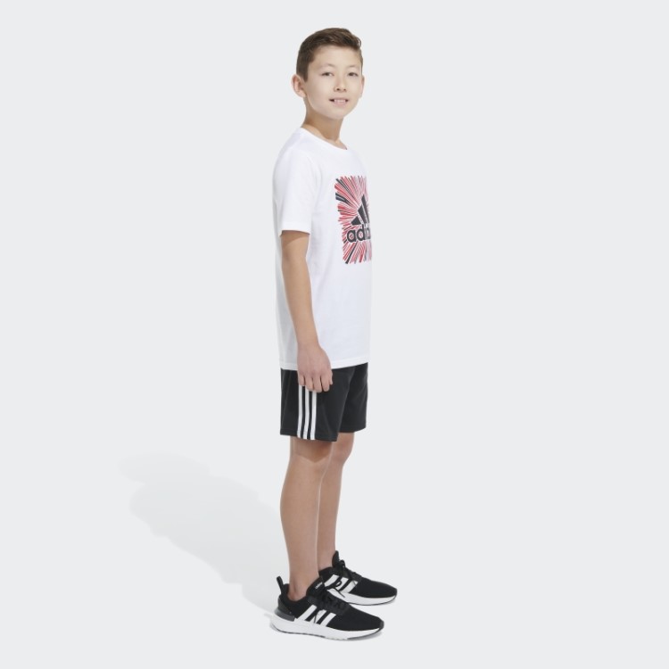 Camiseta Esportiva Branca Adidas Ss Optimist