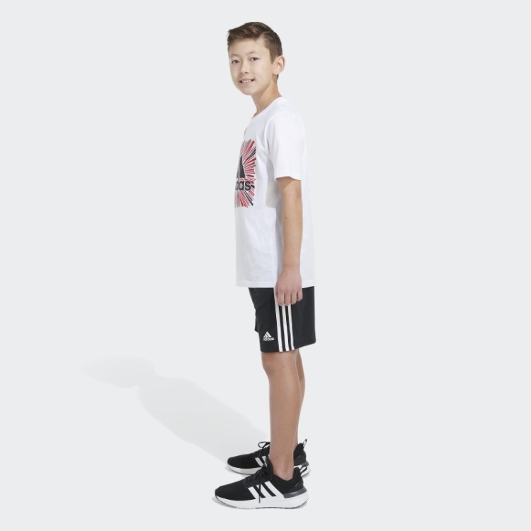 Camiseta Esportiva Branca Adidas Ss Optimist
