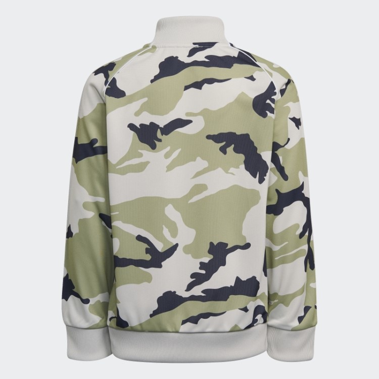 Conjunto Adidas Camo Sst Orbit Cinza