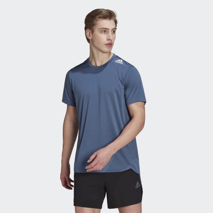 T-shirt De Corrida 4 Com Design De Aço Adidas