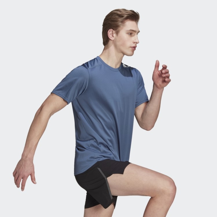 T-shirt De Corrida 4 Com Design De Aço Adidas