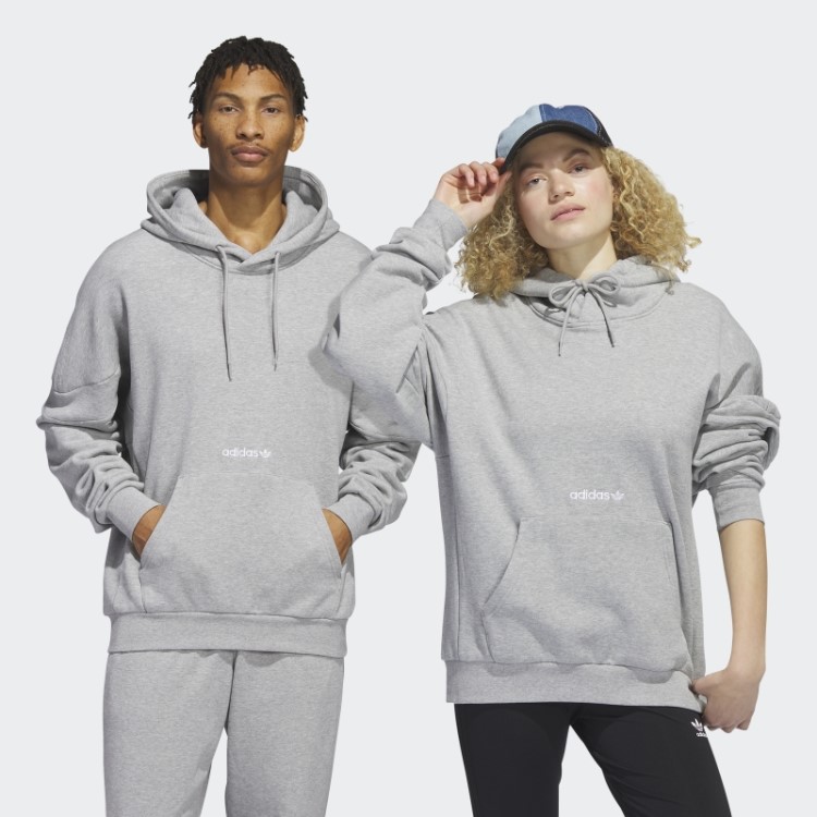 Moletom Com Capuz Clr84 De Skate Cinza Médio (gênero Neutro) Adidas