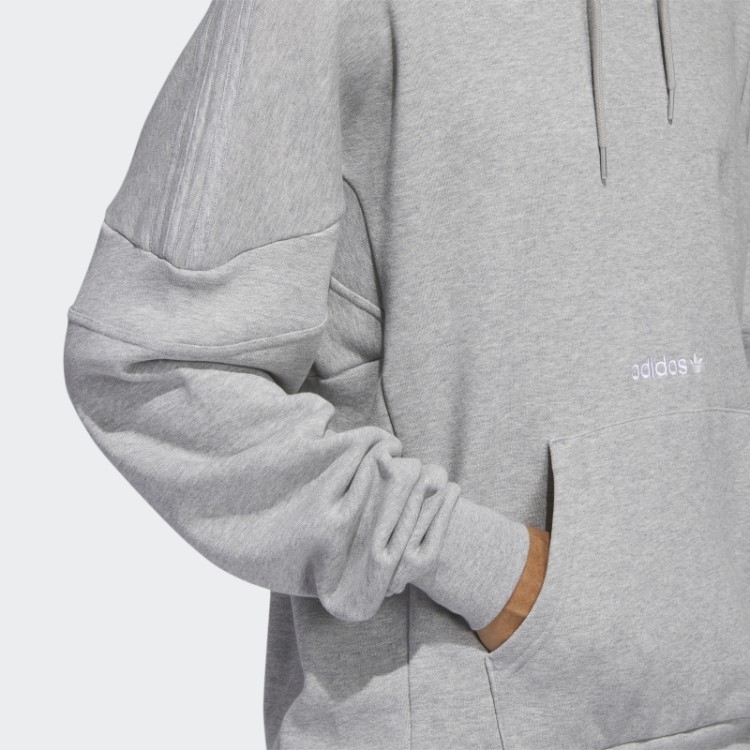 Moletom Com Capuz Clr84 De Skate Cinza Médio (gênero Neutro) Adidas