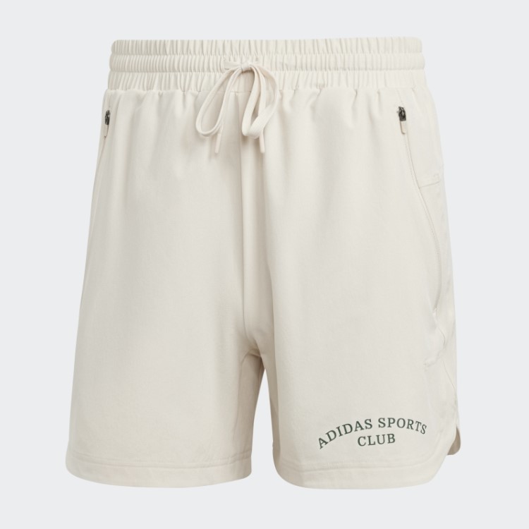 Short Gráfico Adidas Sports Club De Linho