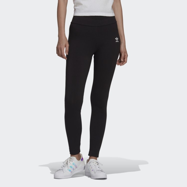 Meia-calça Preta Adicolor Essentials Da Adidas