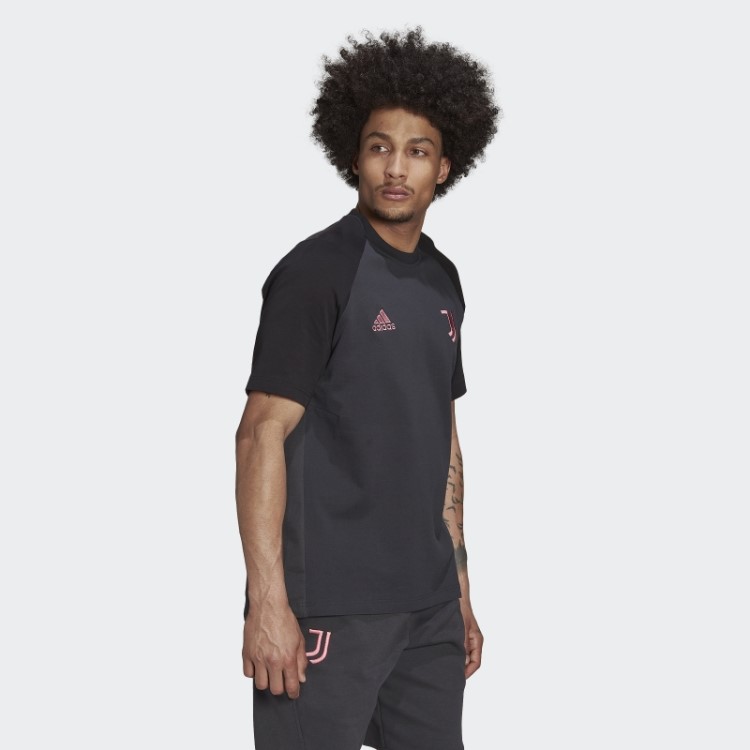 Camiseta De Viagem Juventus Carbono Adidas