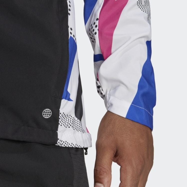 Jaqueta Sazonal Own The Run Preta Adidas