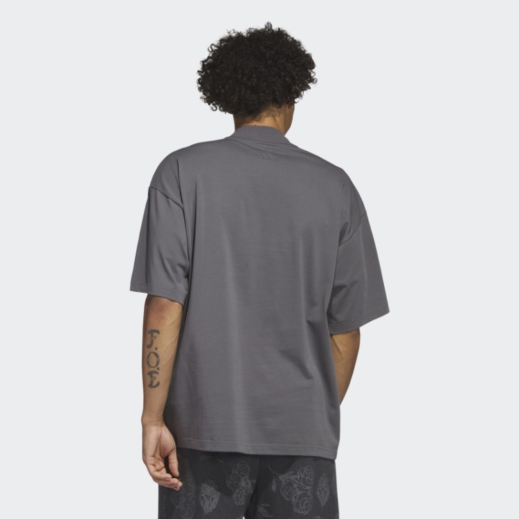 Camiseta De Viagem Harden Cinza Adidas