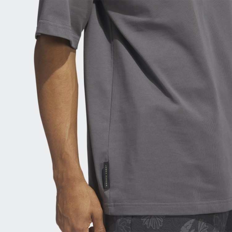 Camiseta De Viagem Harden Cinza Adidas