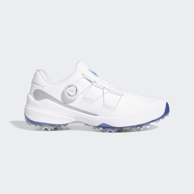 Tênis De Golfe Branco Adidas Zg23 Boa
