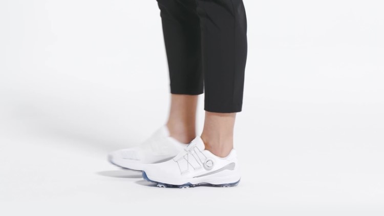 Tênis De Golfe Branco Adidas Zg23 Boa