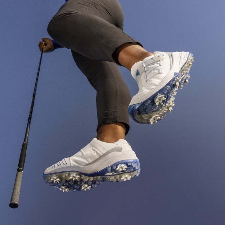 Tênis De Golfe Branco Adidas Zg23 Boa