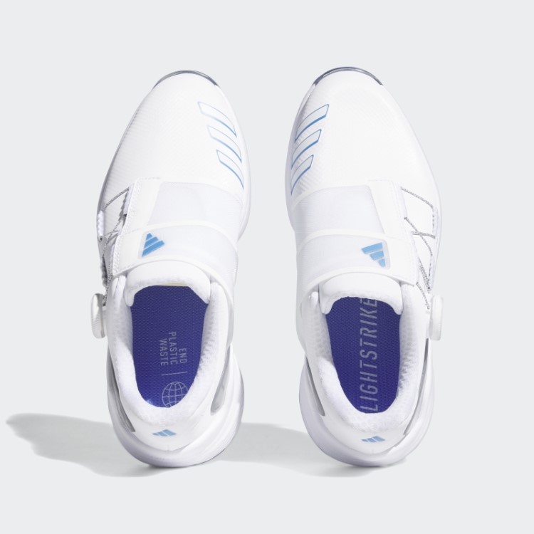 Tênis De Golfe Branco Adidas Zg23 Boa
