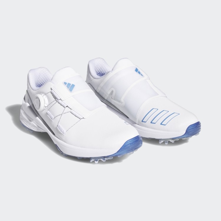 Tênis De Golfe Branco Adidas Zg23 Boa