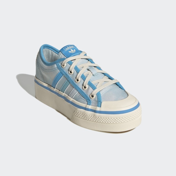 Nizza Sapato Plataforma Azul Adidas