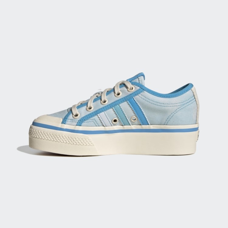Nizza Sapato Plataforma Azul Adidas