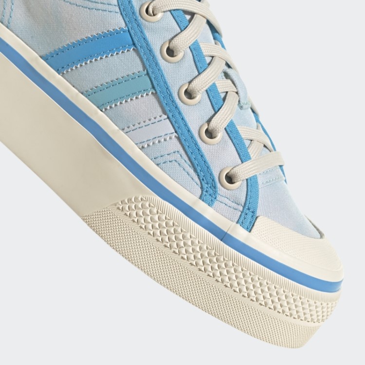 Nizza Sapato Plataforma Azul Adidas