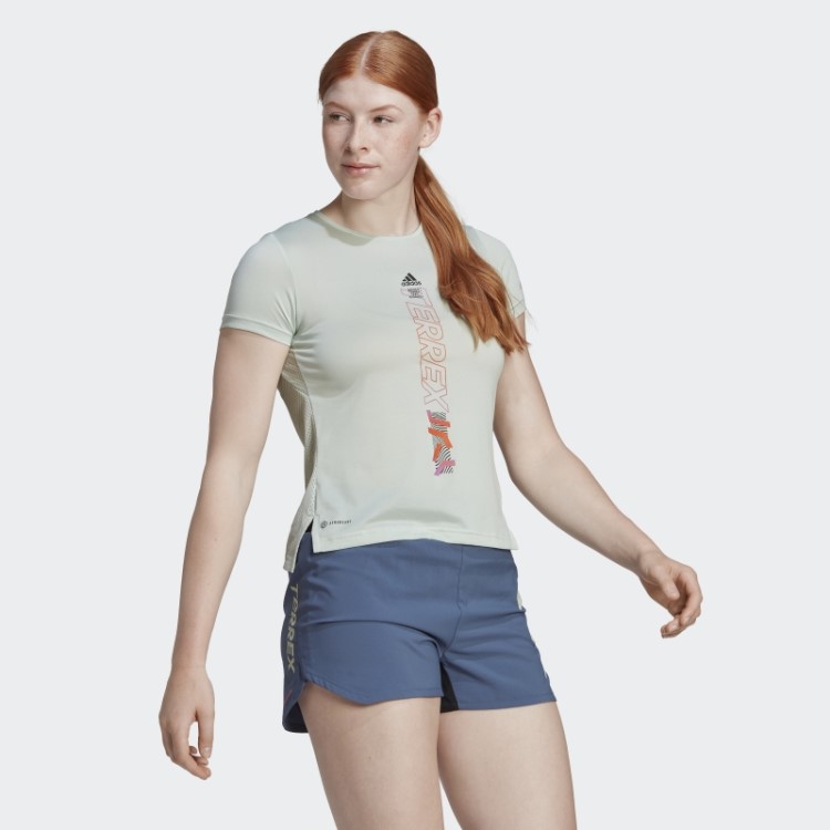 Camiseta Verde Agravic Terrex Adidas