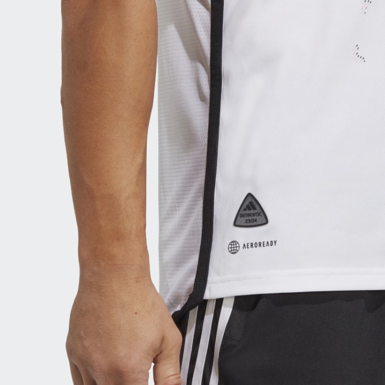 Branco D.c. United 23/24 Away Camisa Autêntica Adidas