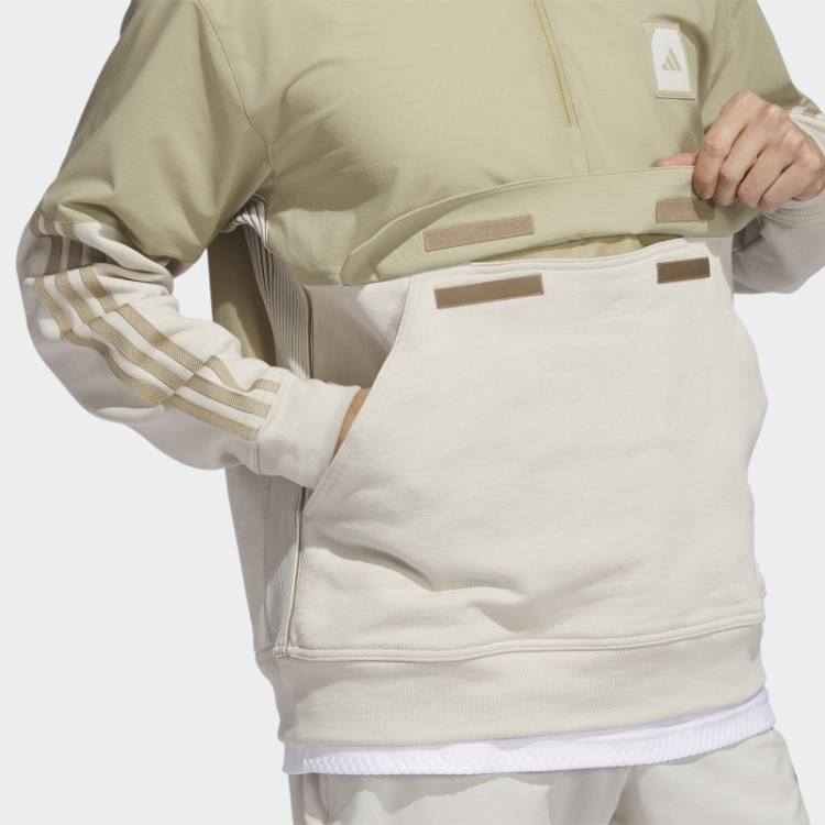Adicross 1/2 Zip Anorak Adidas Hemp