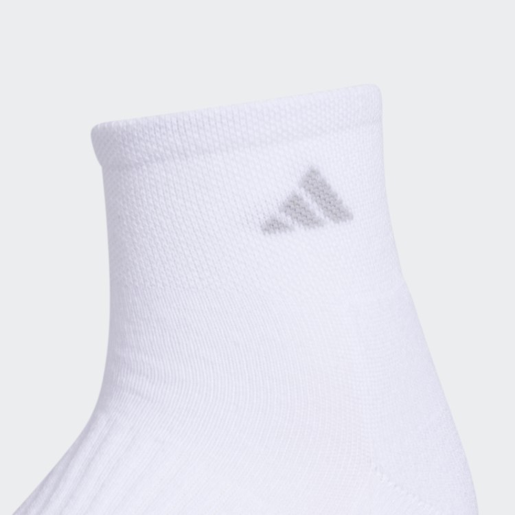 Meias Acolchoadas 3 Pares Adidas Branco