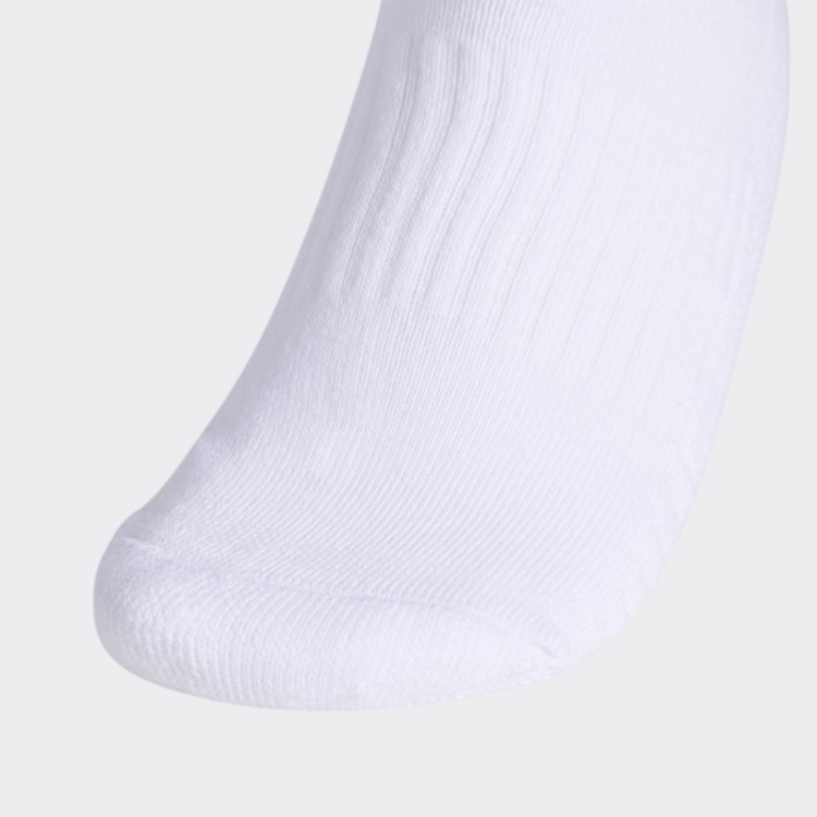 Meias Acolchoadas 3 Pares Adidas Branco