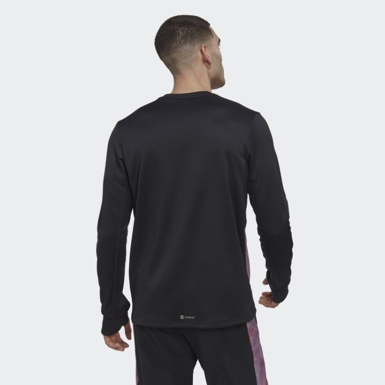 Adidas Possui O Moletom Run Colorblock Multicolorido
