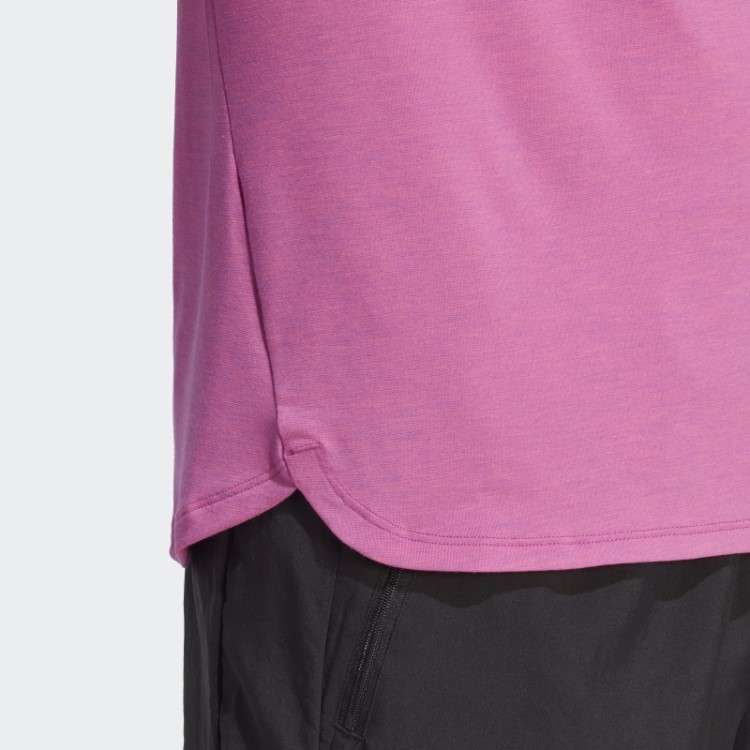 Camiseta Adidas Fúcsia Projetada Para Treinar Aeroready Hiit Com Mudança De Cor