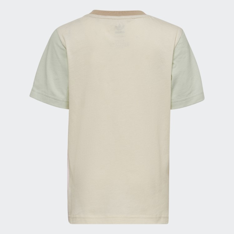 Moletom Verde Adidas Colorblock Crew