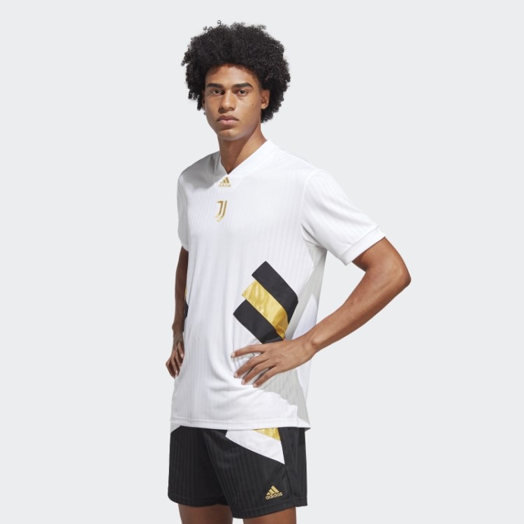 Adidas Juventus Camisa ícone Branco
