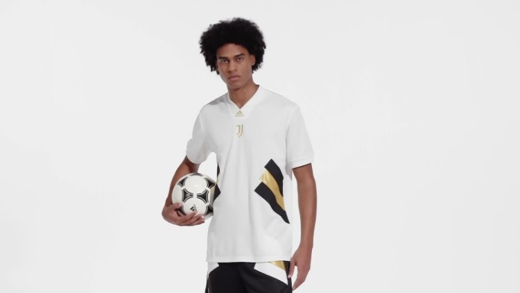 Adidas Juventus Camisa ícone Branco