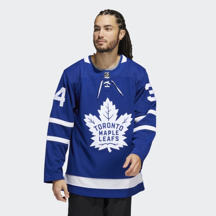 Royal 08 Ccm-sld Maple Leafs Matthews Home Autêntico Jersey Adidas