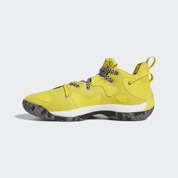 Endurecer Vol. 6 Tênis De Basquete Adidas Amarelo