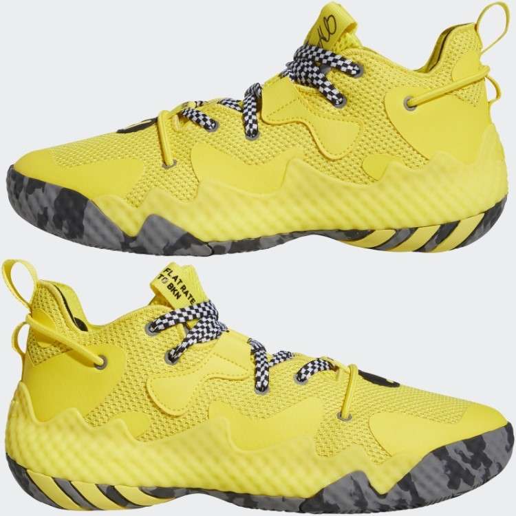 Endurecer Vol. 6 Tênis De Basquete Adidas Amarelo
