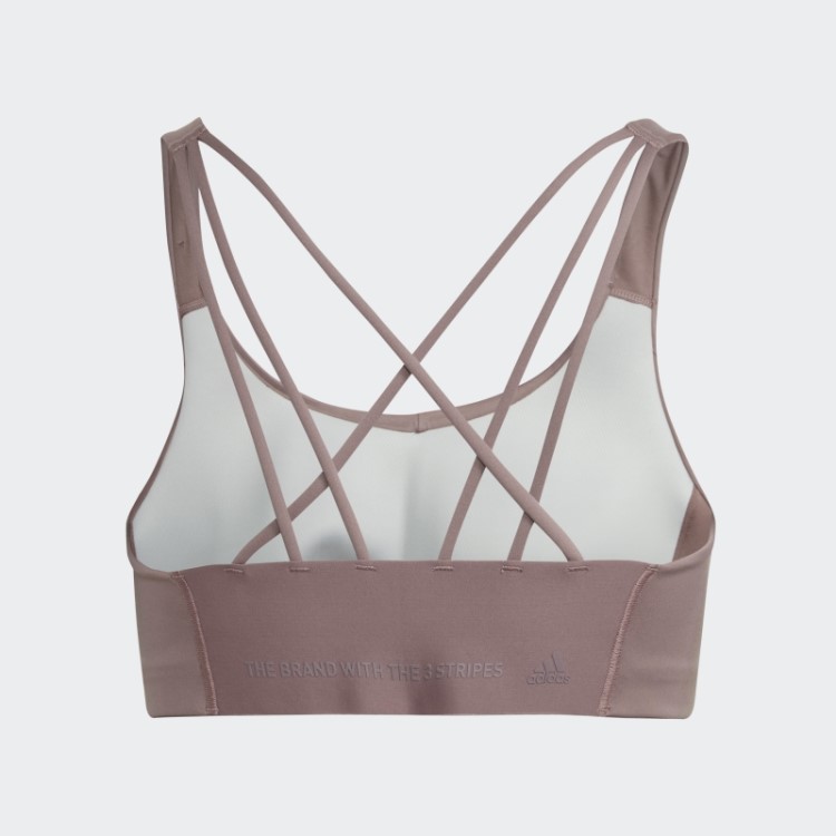 Sutiã De Suporte Médio Coreflow Roxo (tamanho Grande) Adidas