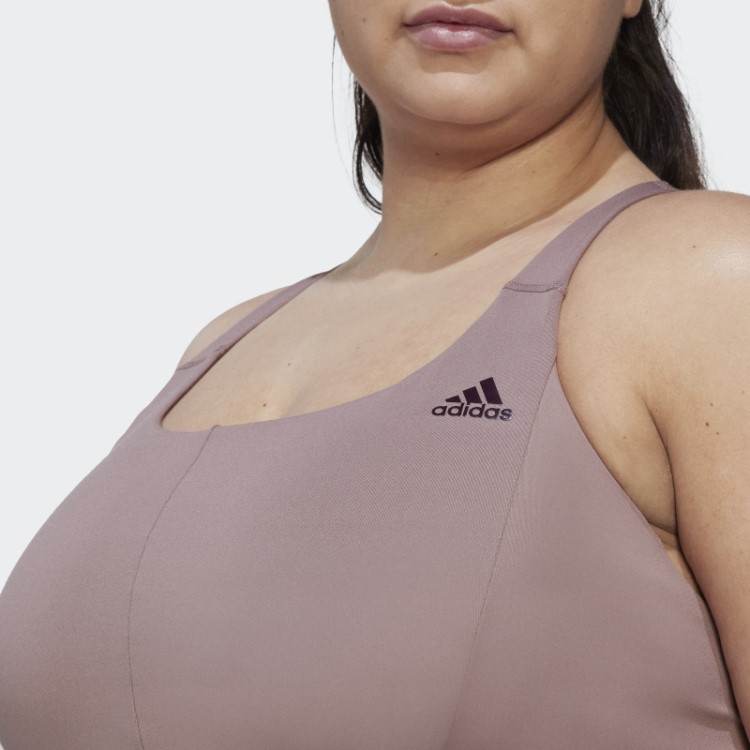Sutiã De Suporte Médio Coreflow Roxo (tamanho Grande) Adidas