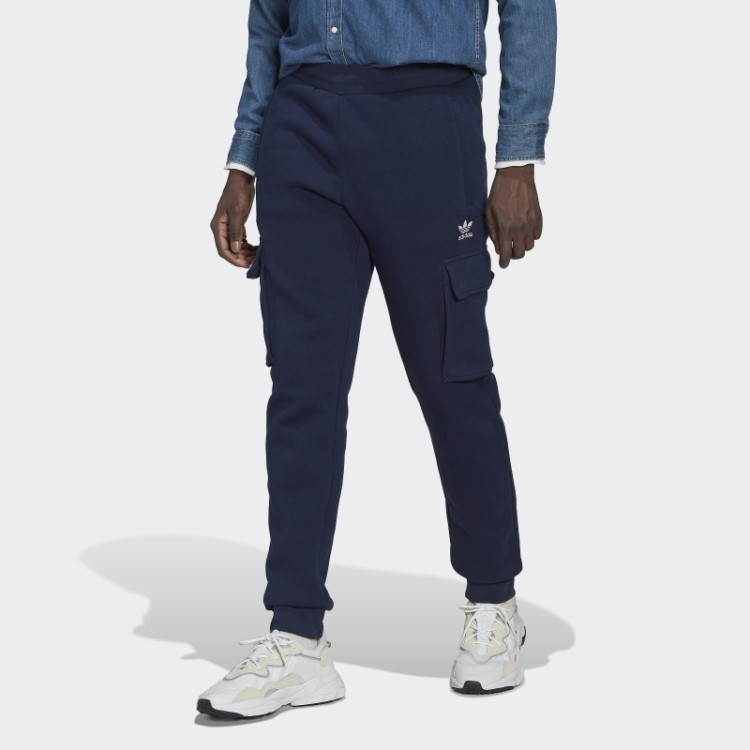 Calça Cargo Adidas Adicolor Essentials Trefoil Night Indigo